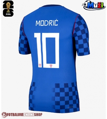 Chorvatsko Luka Modric #10 Venkovní Dres MS 2026 Krátkým Rukávem